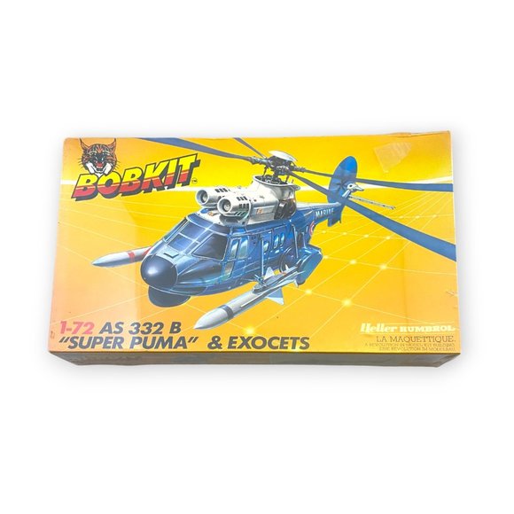 Heller Humbrol AS 332 B Super Puma & Exocets 1:72 Scale Model Kit 3008 - SEALED - Picture 2 of 7